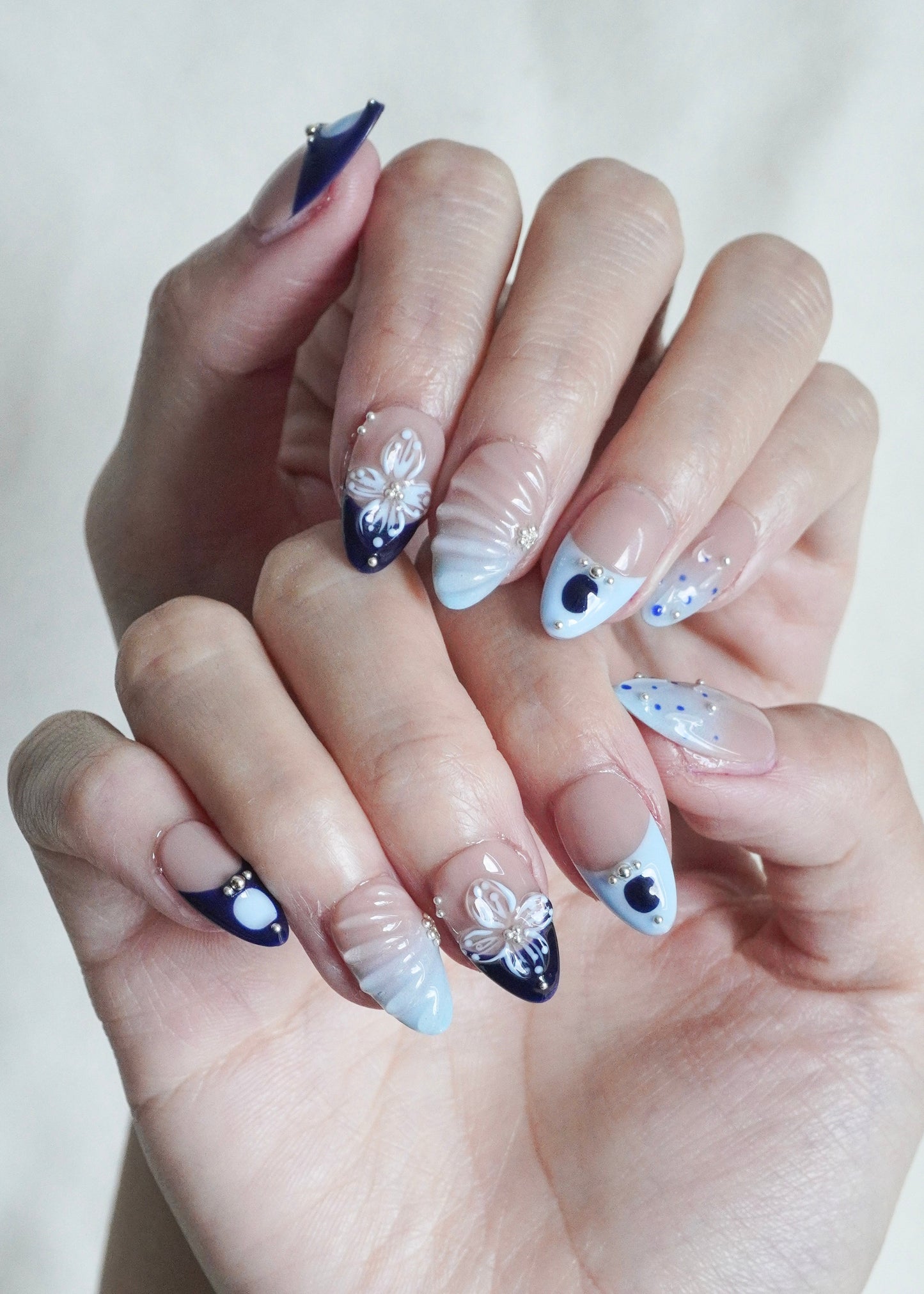 Navy Petals