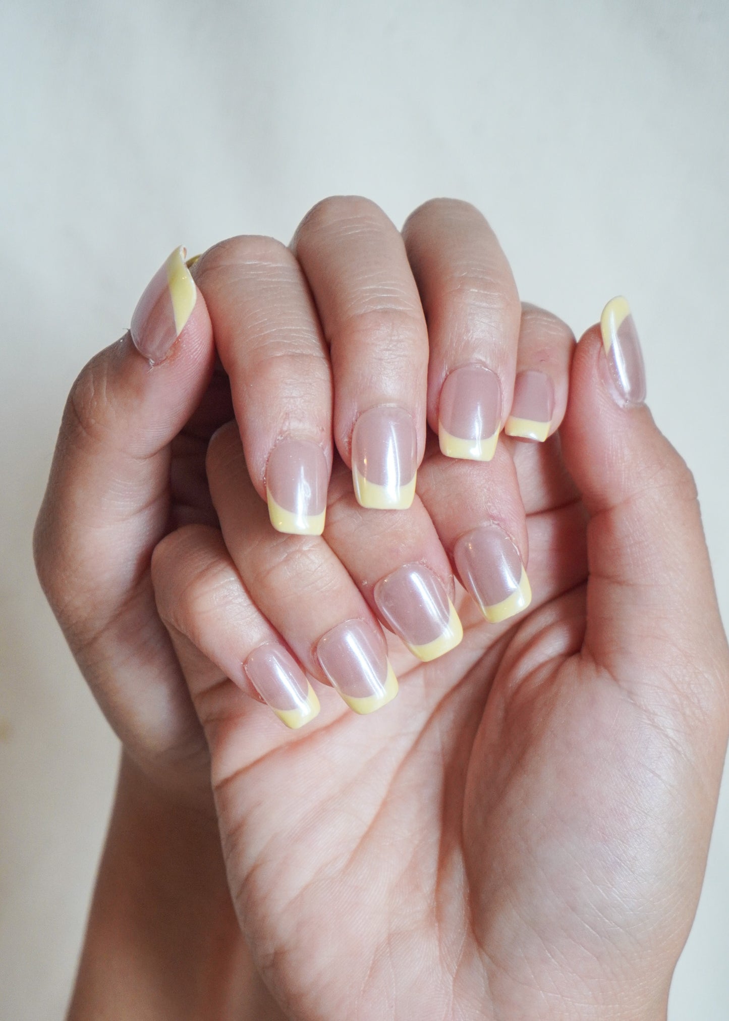 Lemon Line French Tip