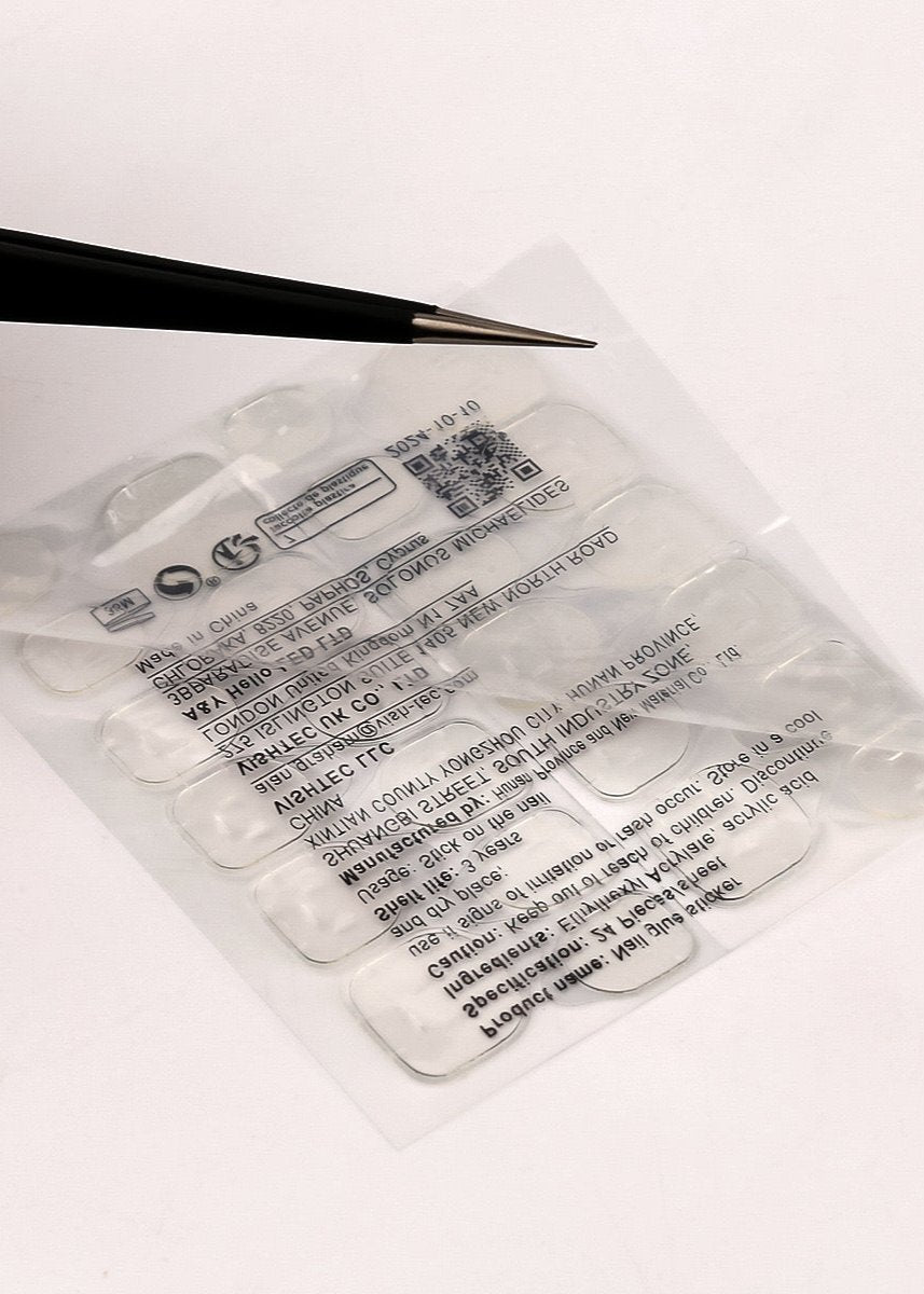 Premium Press-On Nail Sticky Tabs (5 Sheets, 10 times use)